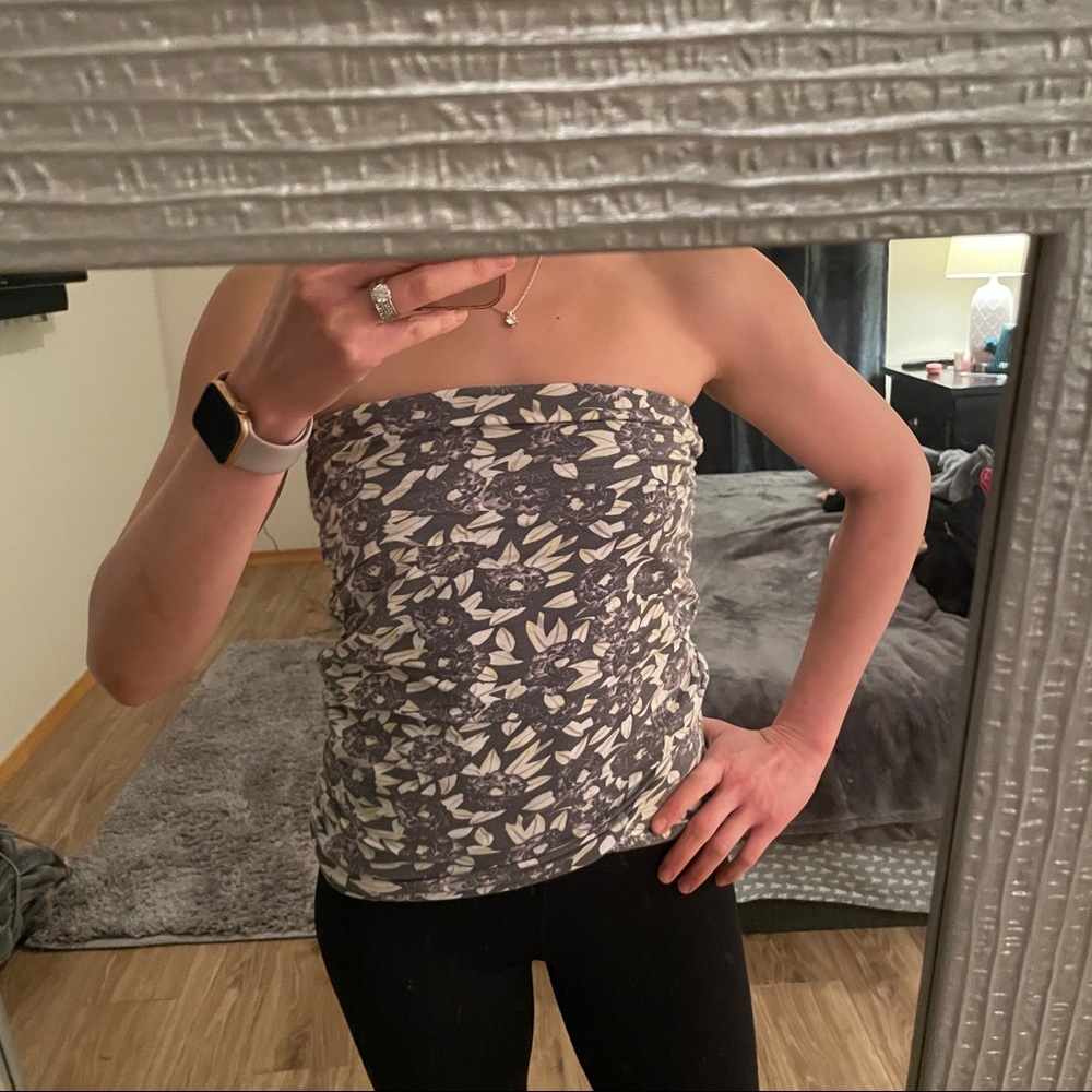 Free People Ruched Tube Top